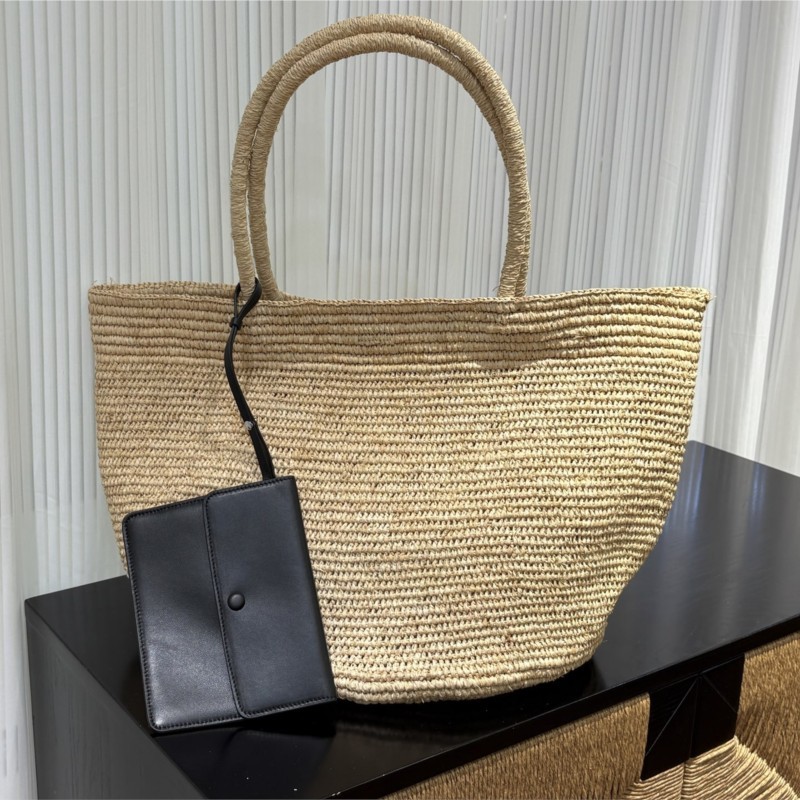Handmade Natural Raffia Tote B - огляд і ціна Women'S Raffia Bags
