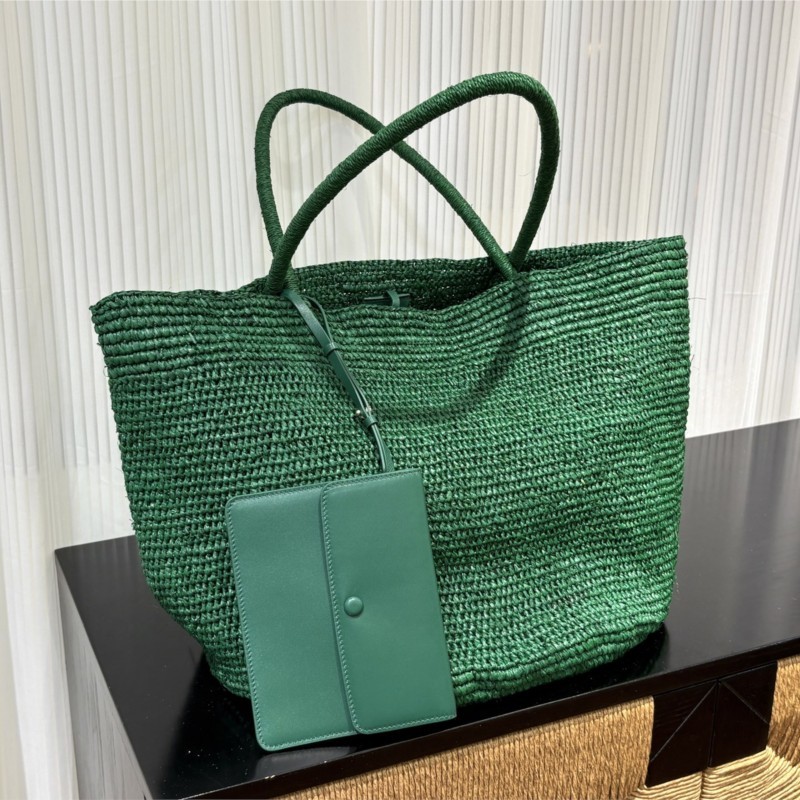 Handmade Natural Raffia Tote B - огляд і ціна Women'S Raffia Bags