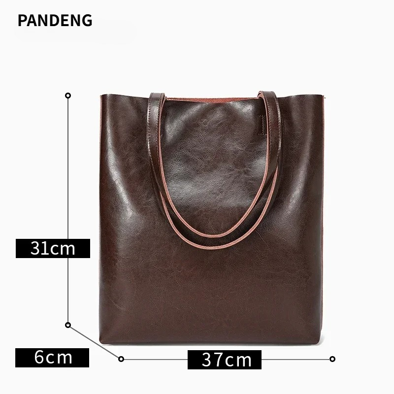 Women's Natural Cow Leather Ba - огляд і ціна Women Hand Bags For Office
