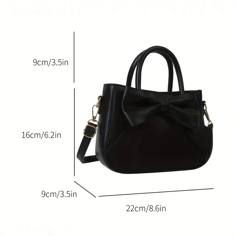 Elegant Black Bow Handbag for  - огляд і ціна Women'S Bags Handbags