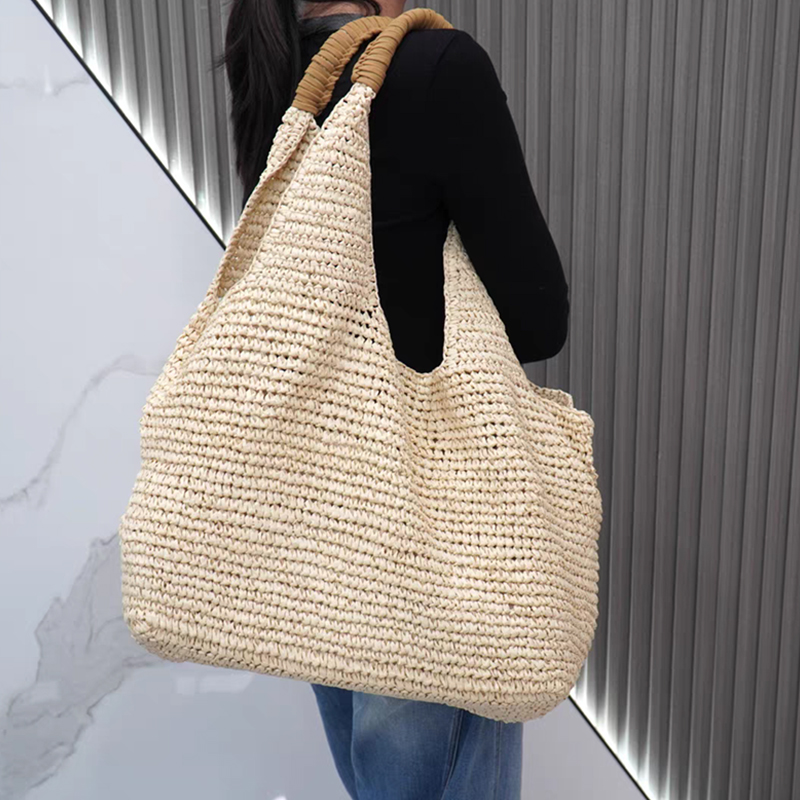 Women Large Capacity Handmade  - огляд і ціна Women'S Raffia Bags