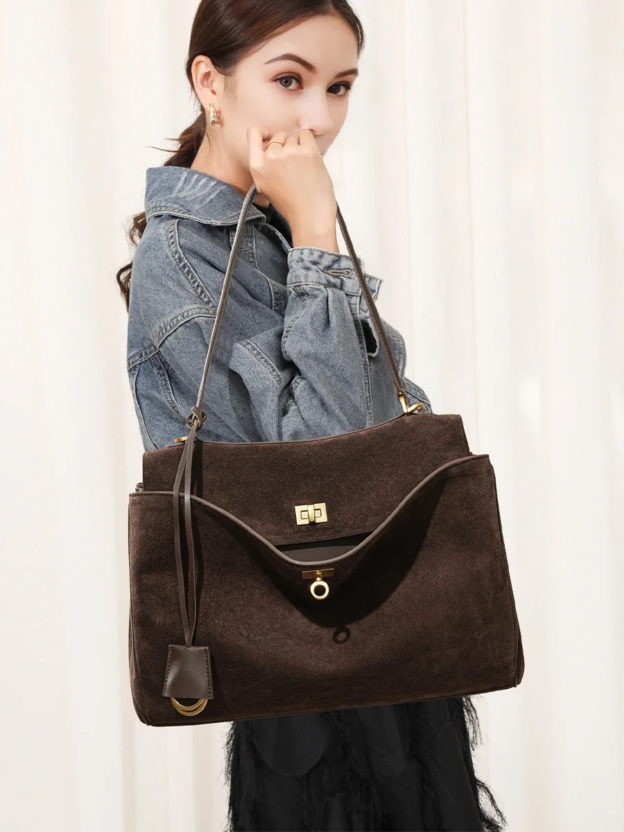 Autumn Winter Women's Suede Ge - огляд і ціна Women Bags On Sale