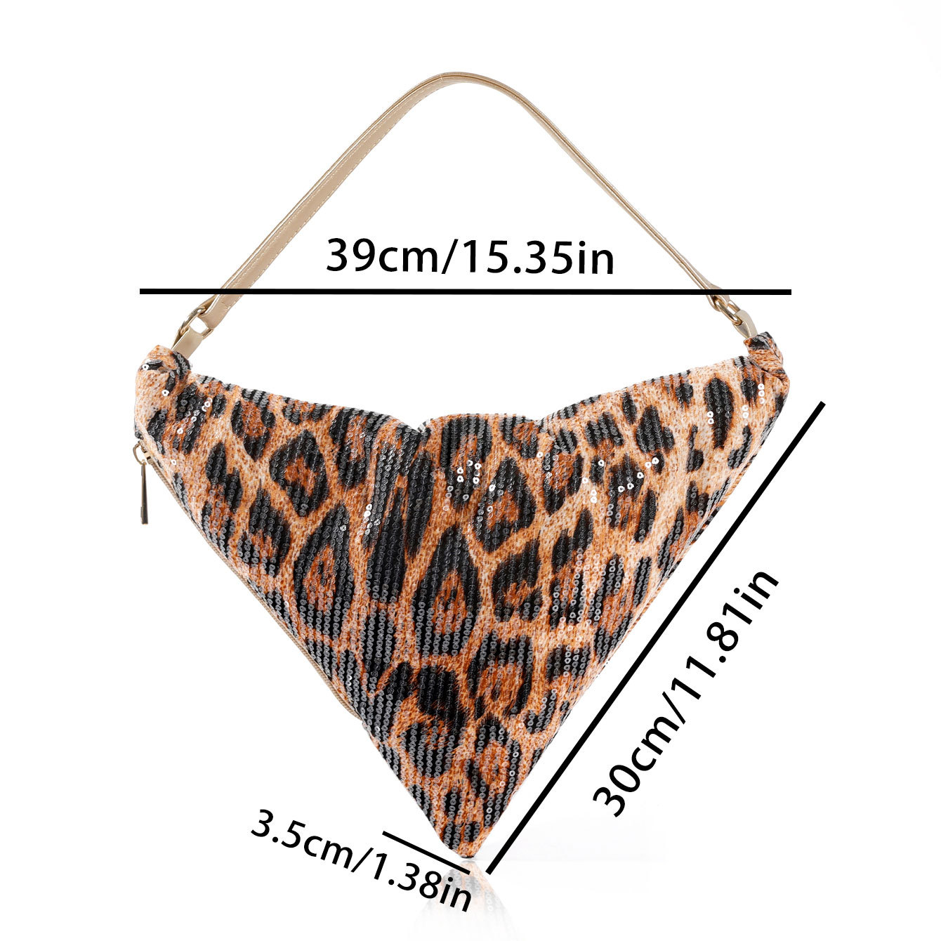 Leopard print crescent bag sho - огляд і ціна Women Bags 2026 Trends