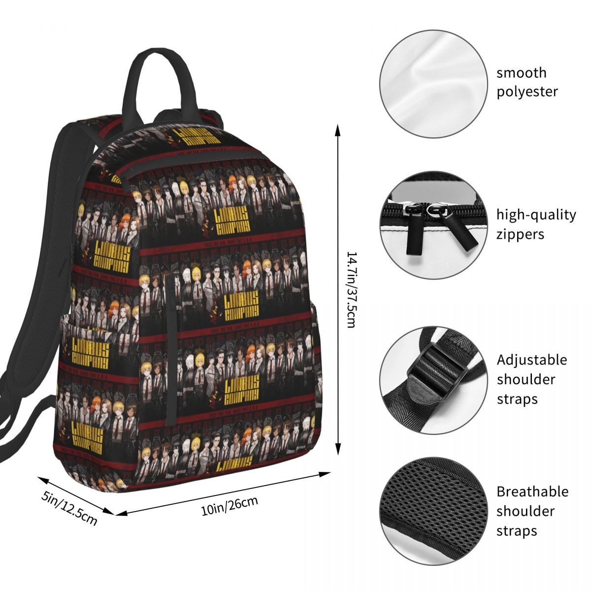 Limbus Company Backpack Studen - огляд і ціна Women Bags Company