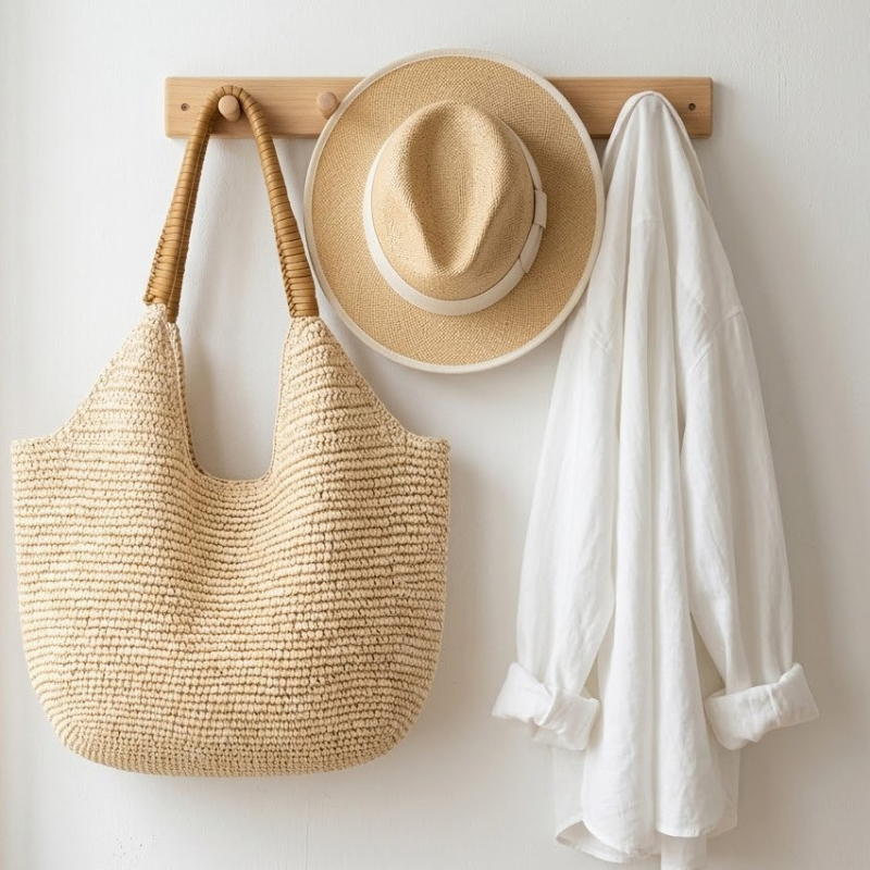 Raffia Woven Straw Shoulder Ba - огляд і ціна Women'S Raffia Bags