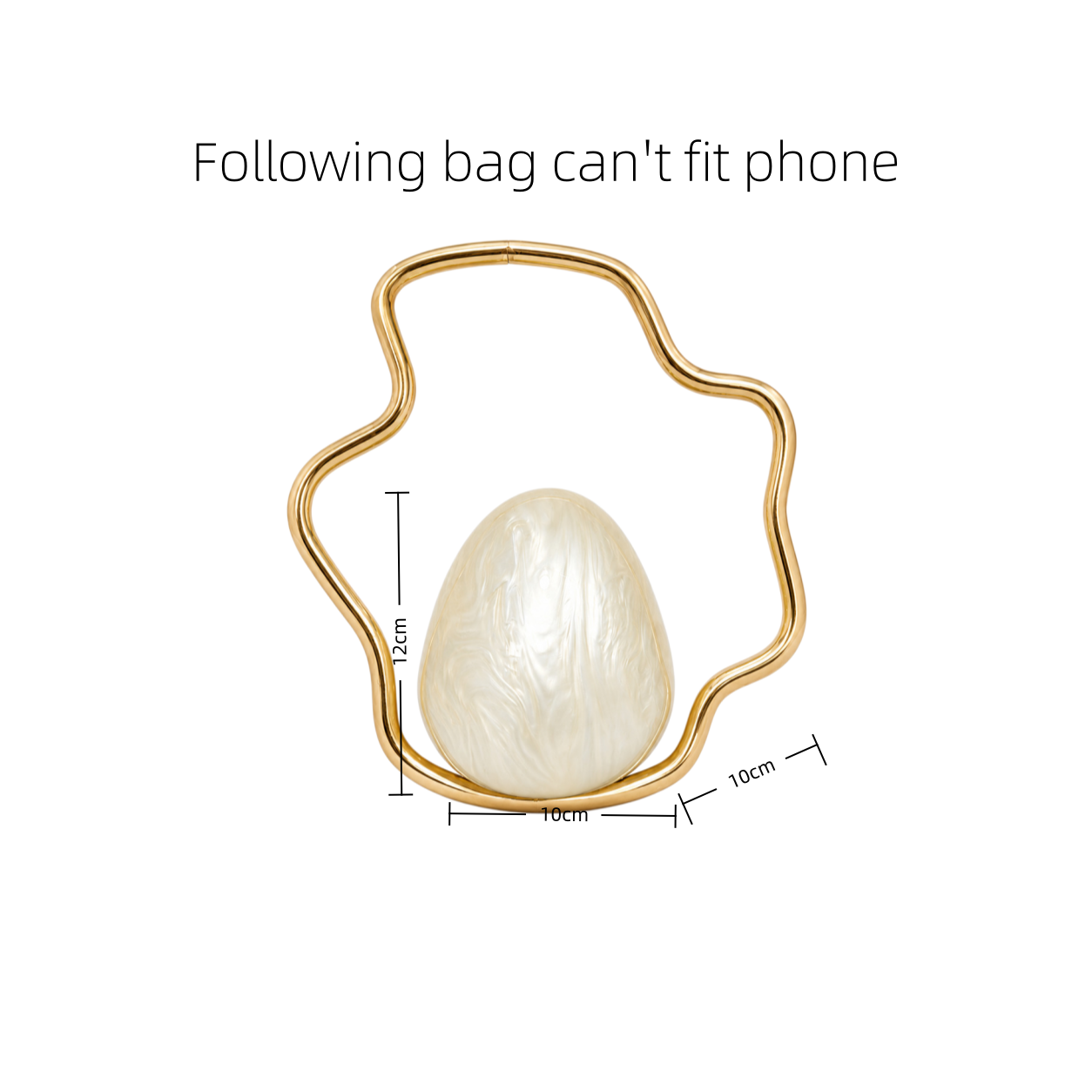 Women mini Acrylic Egg Bag Cut - огляд і ціна Women Bags On Sale