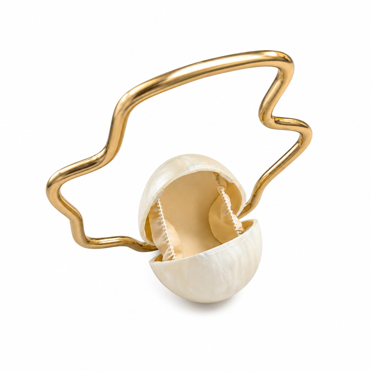 Women mini Acrylic Egg Bag Cut - огляд і ціна Women Bags On Sale